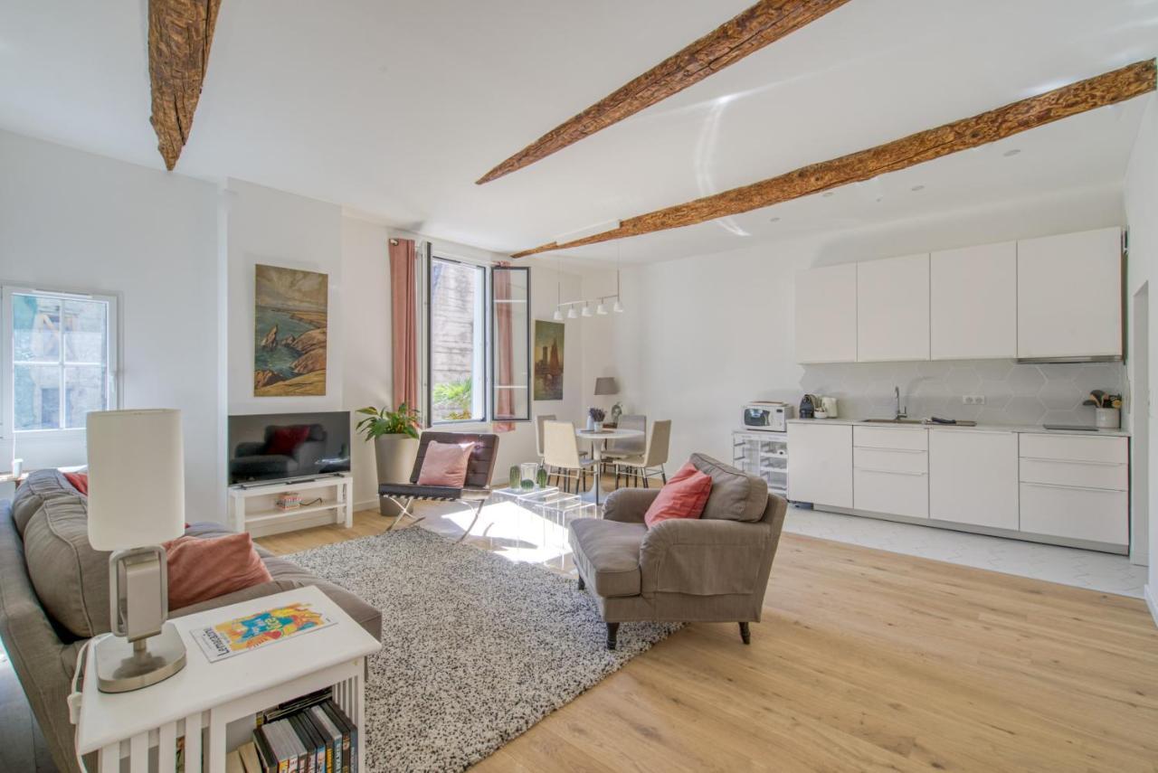 St Jobis - Charmant Appartement, Moderne Et Refait A Neuf, Vieux-Nice Exterior photo